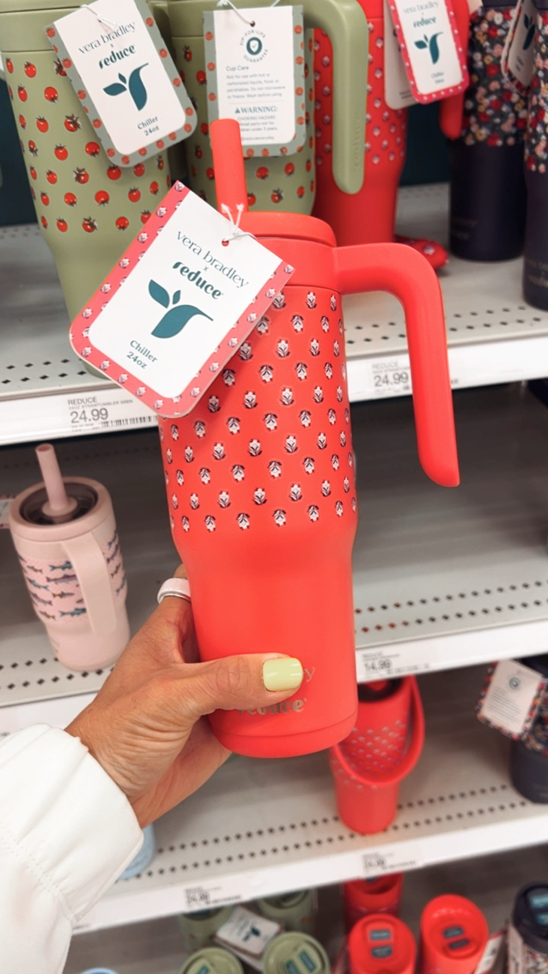 The Vera Bradley collection is on sale BOGO 50% off. Reduce x Vera Bradley, tumblers, gifts for mom, Mother’s Day gift ideas. Target 

#LTKSeasonal #LTKSaleAlert #LTKMothersDay