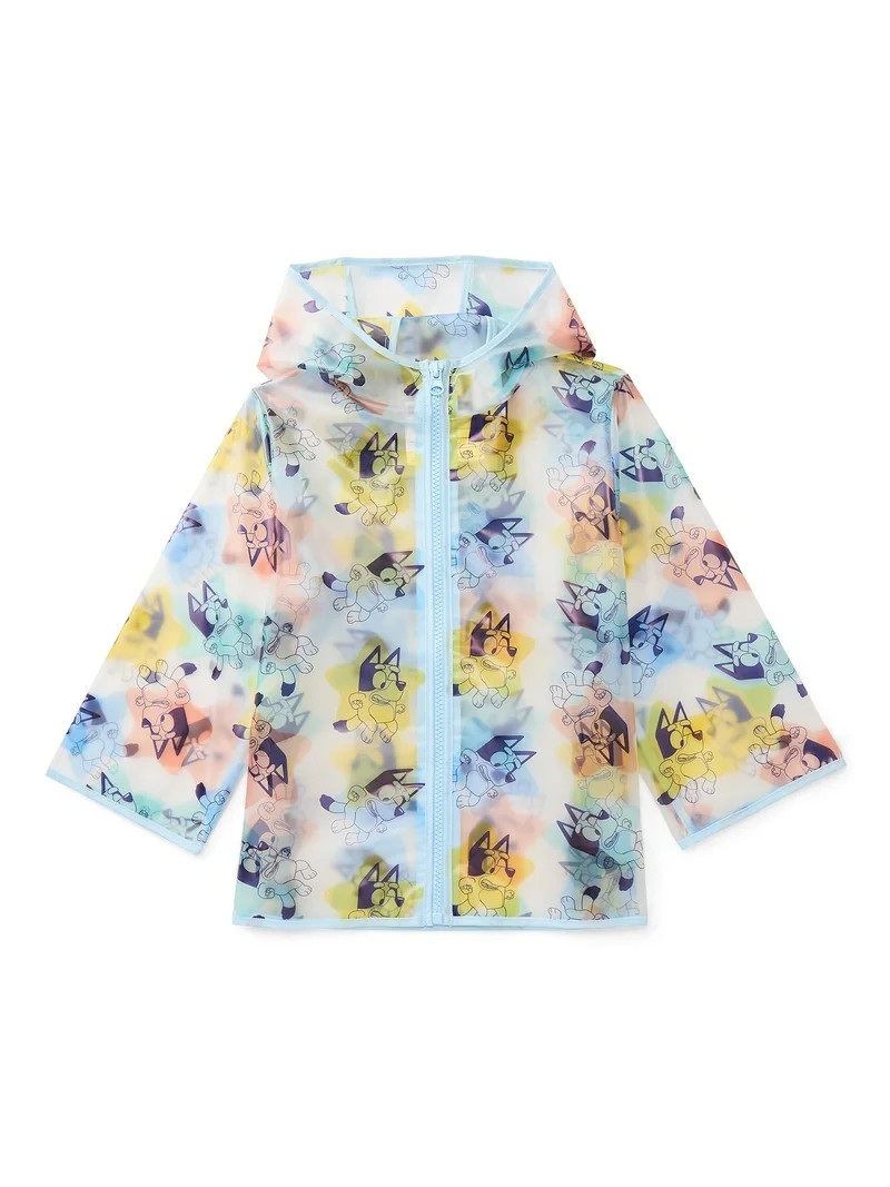 Character Toddler Clear Rain Jacket with Hood, Sizes 2T-5T | Walmart (US)