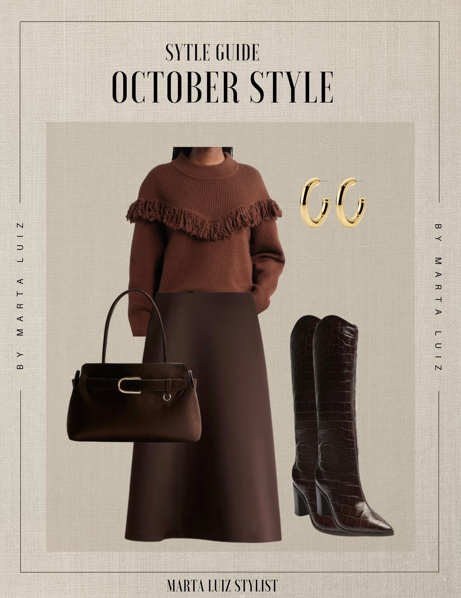 Fall brown outfits | fall night out outfit
Fall midi skirt 
Fall brown sweater under $30

#LTKFindsUnder50 #LTKFindsUnder100 #LTKSeasonal