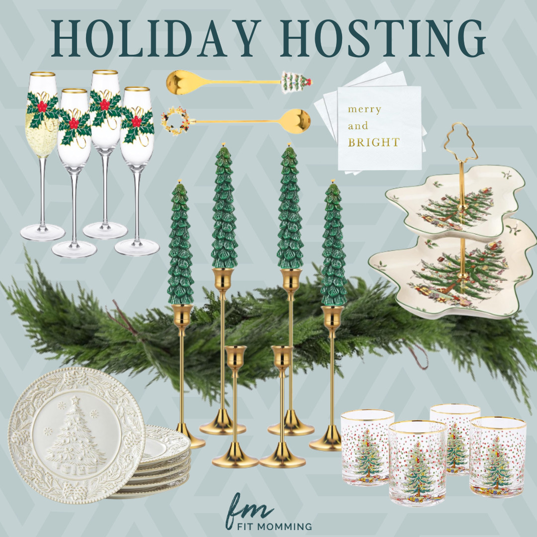 The prettiest holiday hosting finds! 🎄🥂 

 #LTKHoliday #LTKHome #LTKParties