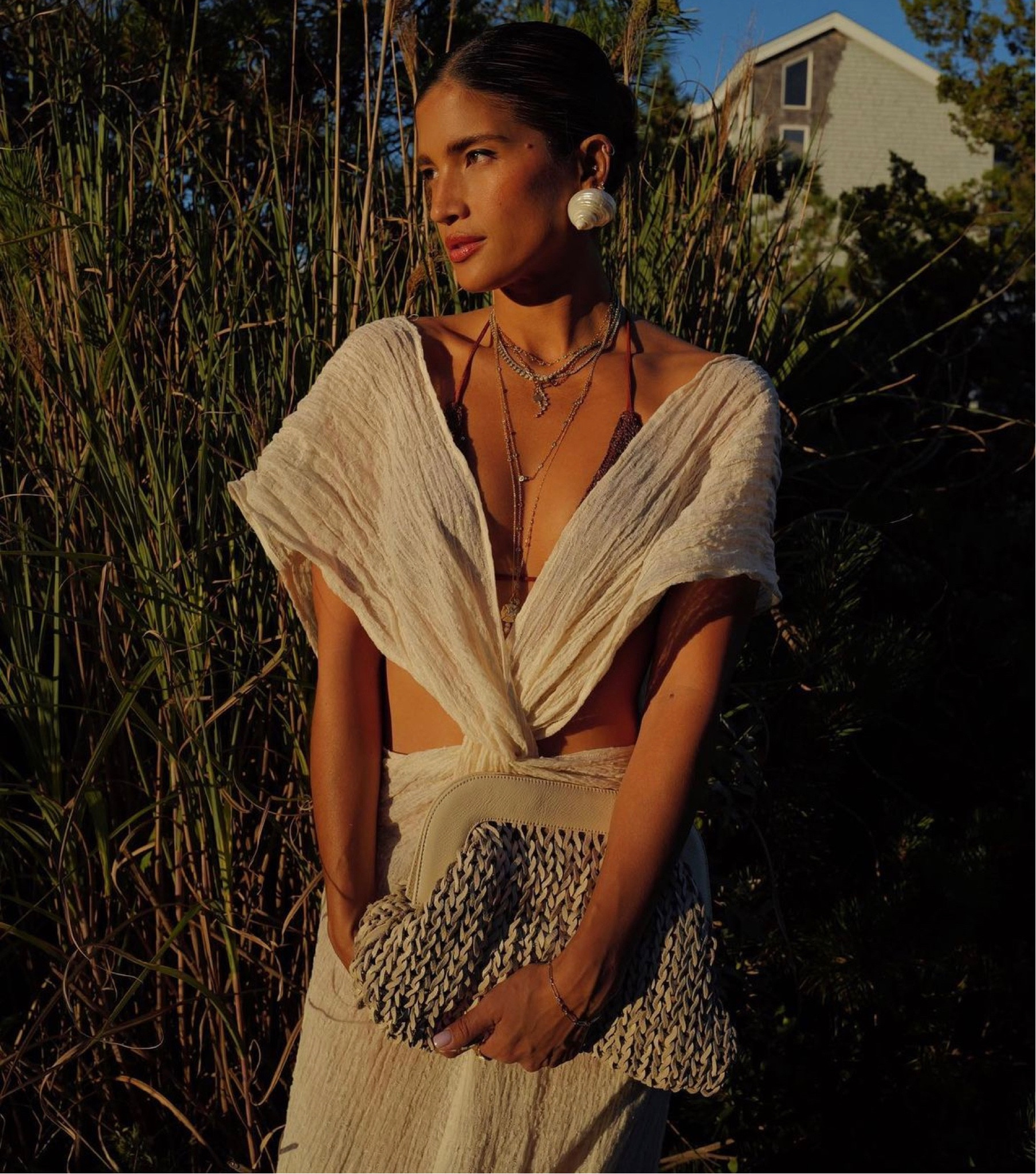 More details from date night 🤍 Obsessed with the beach uniform of bikini & coverup 

#LTKstyletip #LTKFind #LTKswim