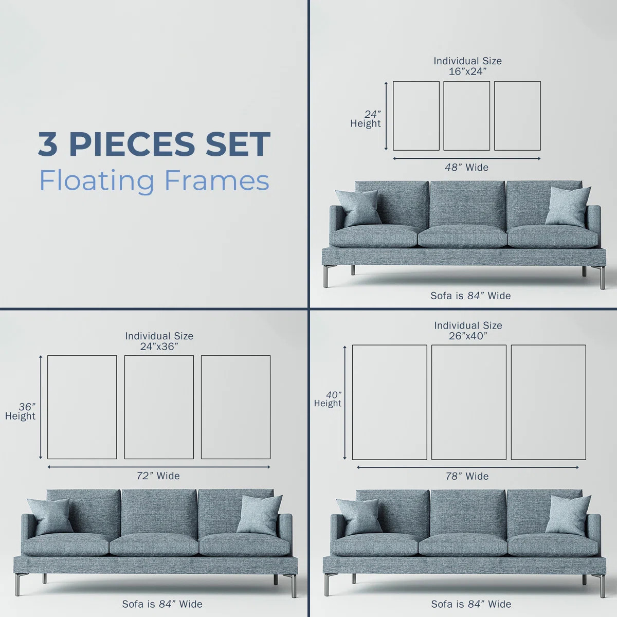 " Antique Heron I " 3 - Pieces (Set of 3) | Wayfair North America
