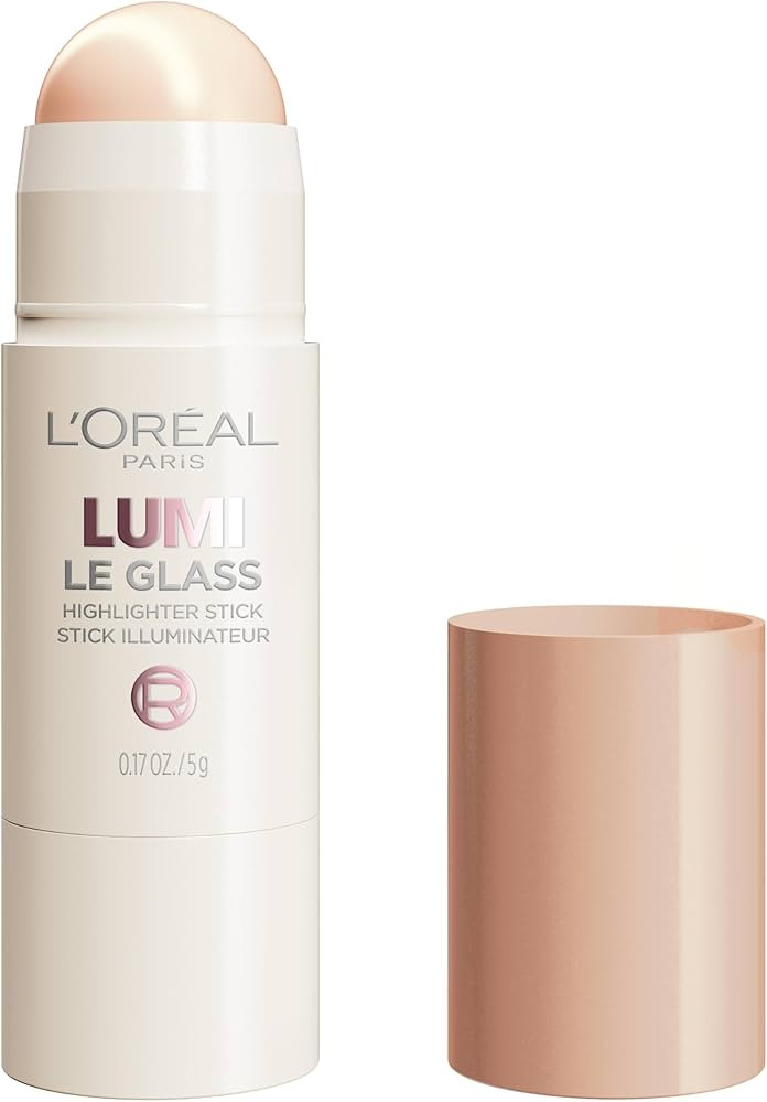 L'Oreal Paris True Match Lumi Le Glass Highlighter Stick, Reflective, Translucent, Glassy Highlig... | Amazon (US)