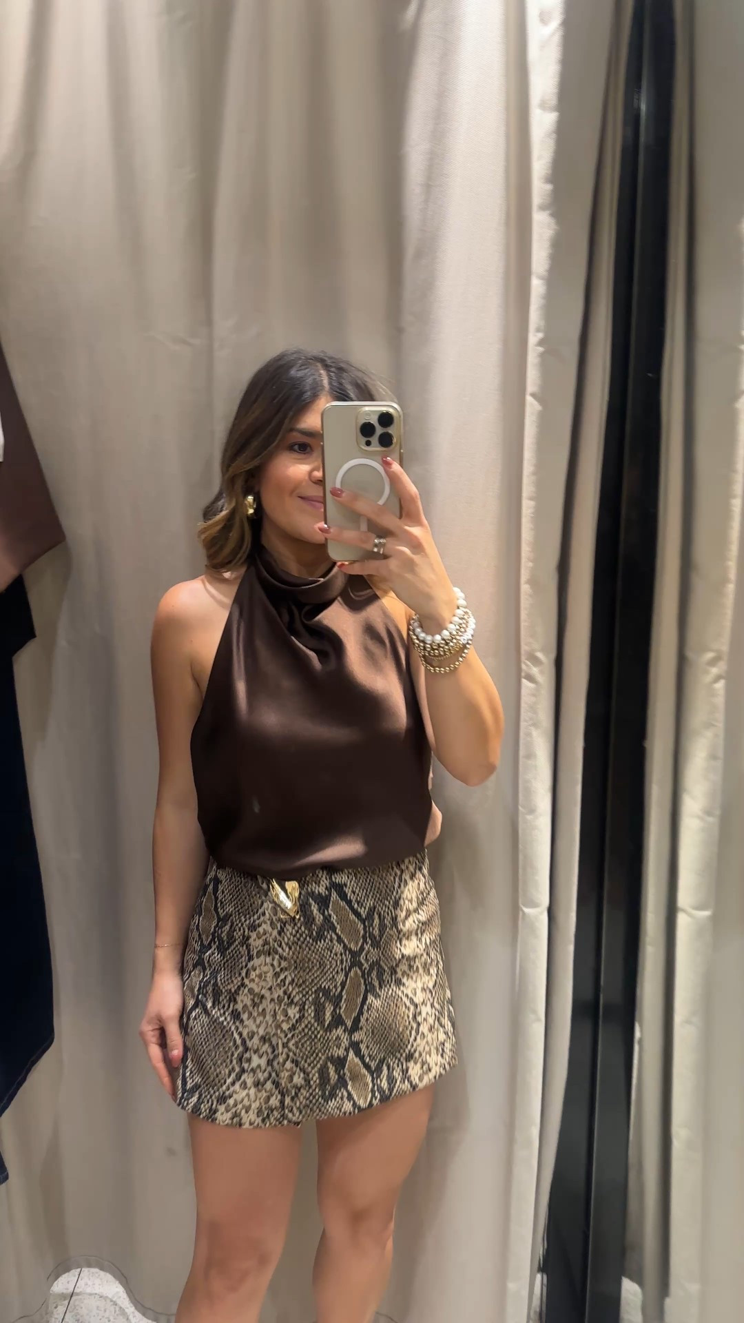 Adore this look from Zara! This halter top is something I need in multiple colors! It’s such a good one! Comes in more colors! 
This skirts is also so chic and comfy! 
Top size xs
Skort size xs

#LTKFindsUnder100 #LTKFindsUnder50 #LTKSeasonal