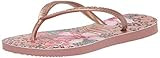 Havaianas Kid's Slim Animal Floral Flip Flop Sandal, Crocus Rose, 3/4 M US Little Kid | Amazon (US)