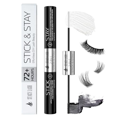 Bond and Seal Lash Glue for Eyelash Clusters by Stacy Lash/Stick & Stay Lash Clusters Glue for Individual Lashes Cluster DIY Lash Extensions/Waterproof Eyelash Glue for False Eyelashes | Amazon (US)