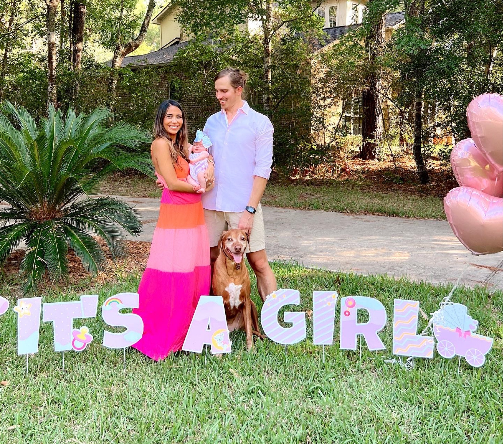 Maternity 
Baby 
Baby announcement sign 
Baby outfit 
Block maxi dress 

#LTKfamily #LTKstyletip #LTKbaby