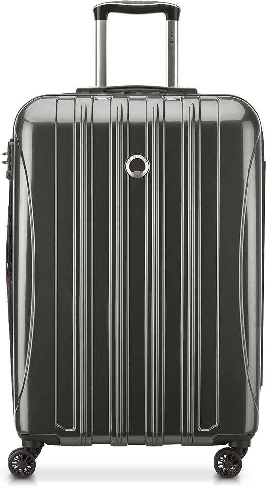 DELSEY Paris Helium Aero Hardside Expandable Luggage with Spinner Wheels, Brushed Charcoal, Check... | Amazon (US)