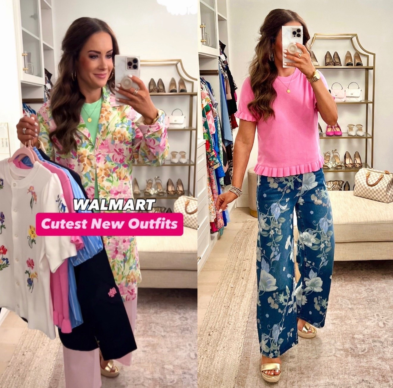 Cutest new Walmart finds! Wearing size S. Scroll to shop! Follow us for more! 💕