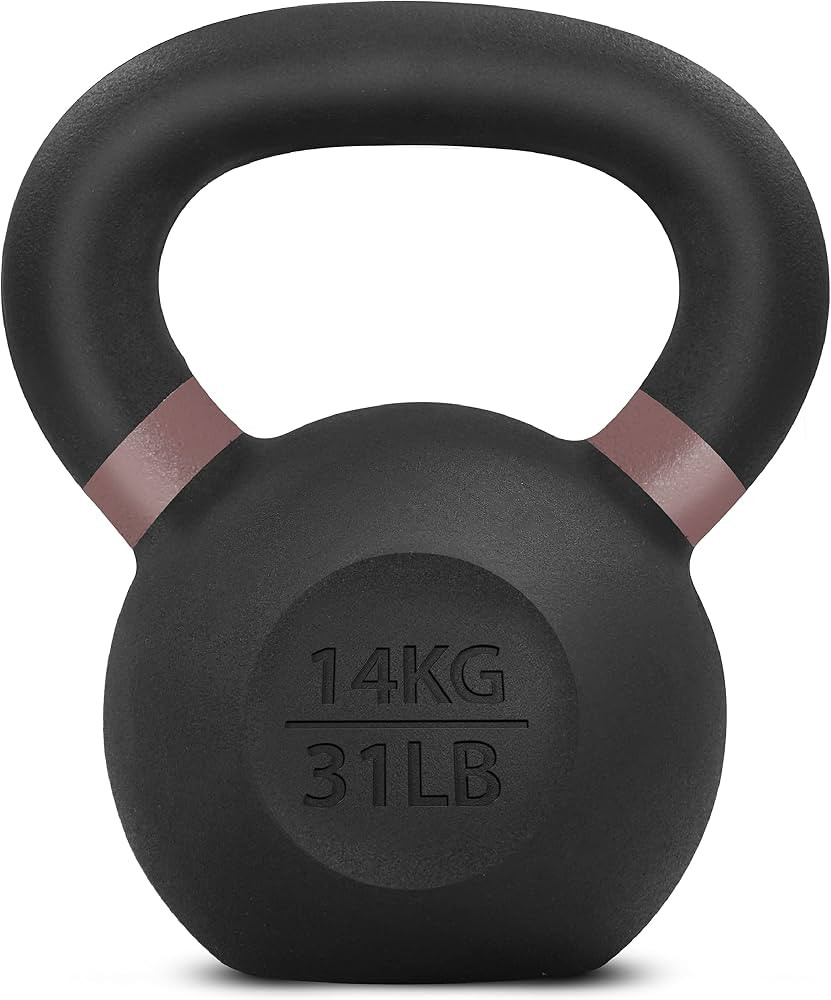 Yes4All Kettlebell Weights Cast Iron/Kettlebells Powder Coated - Strength Training, Home Gym, Ful... | Amazon (US)