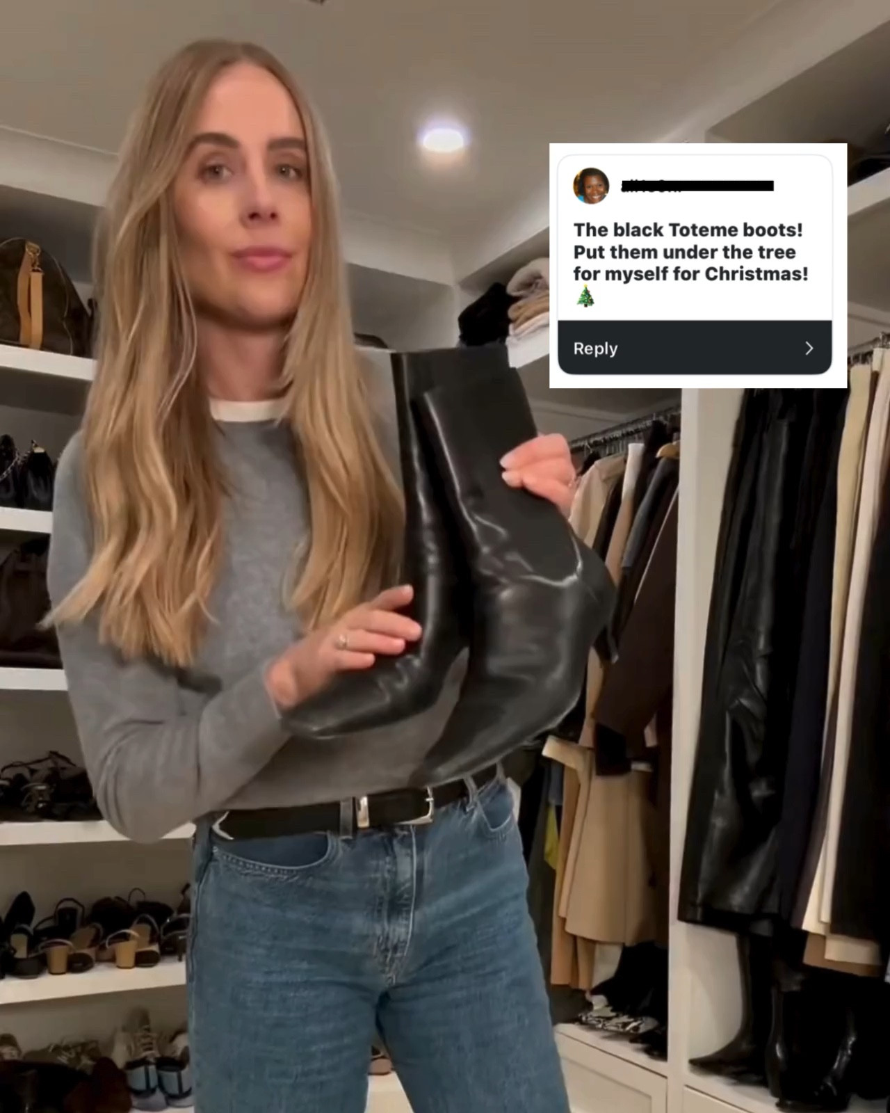 Fashion Jackson, black leather boots 

#LTKOver40