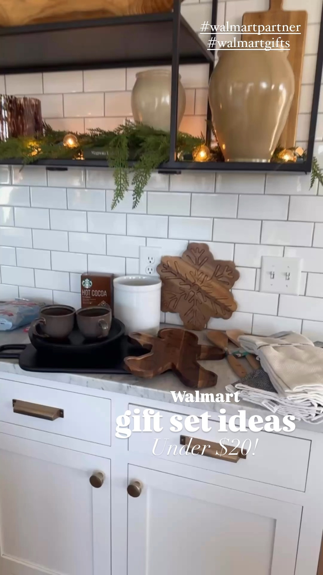 Gift set ideas under $20 from @walmart!🎁✨
These make the best affordable gifts that are festive and affordable!! I show how I paired them together in this video but you could mix and match any options!!
My favorites gifts is the $8 crock and the two festive charcuterie boards under $10!
Great gifts for anyone who loves all things H or a host gift!
#walmartgifts #walmartpartner
#giftideas #giftsforhome #family #walmartfinds