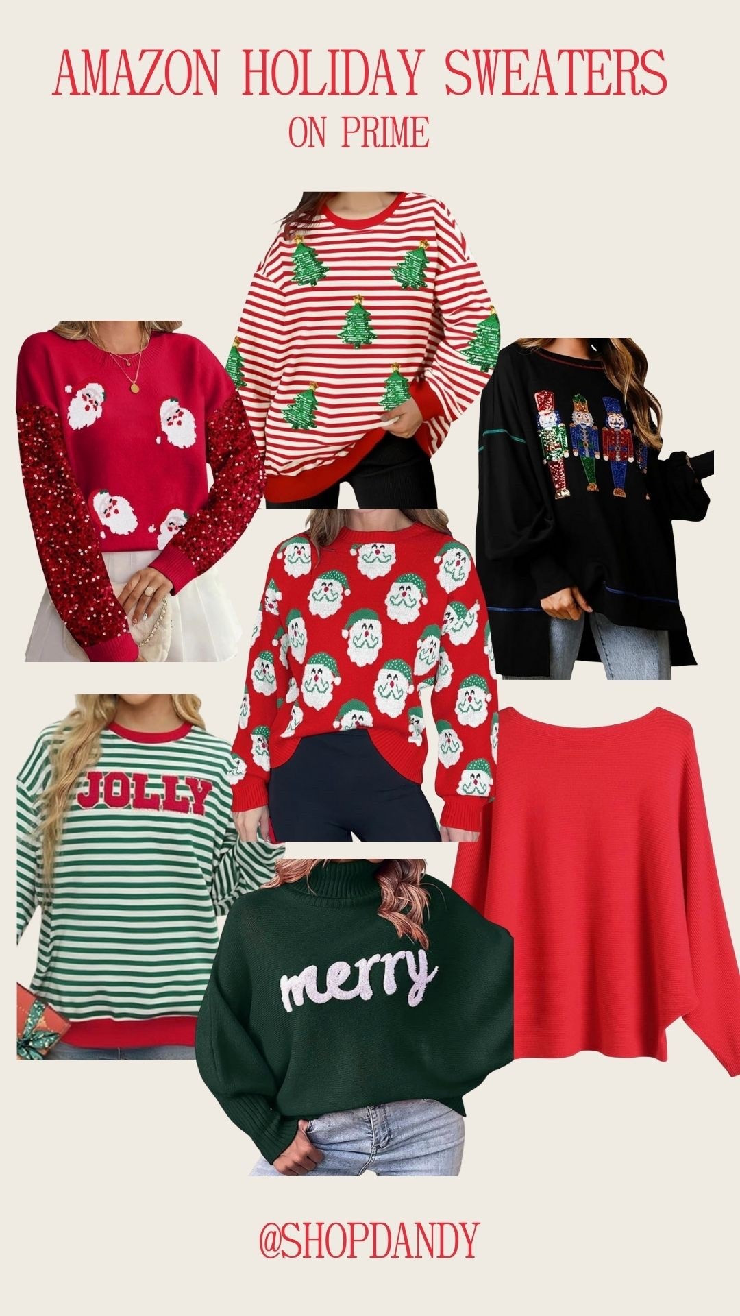 Last minute holiday sweaters from Amazon that arrive before Christmas! 

#LTKSeasonal #LTKHoliday #LTKFindsUnder50