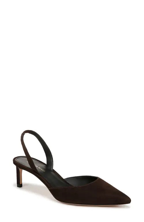 Caroline Slingback Pointed Toe Kitten Heel Pump (Women) | Nordstrom