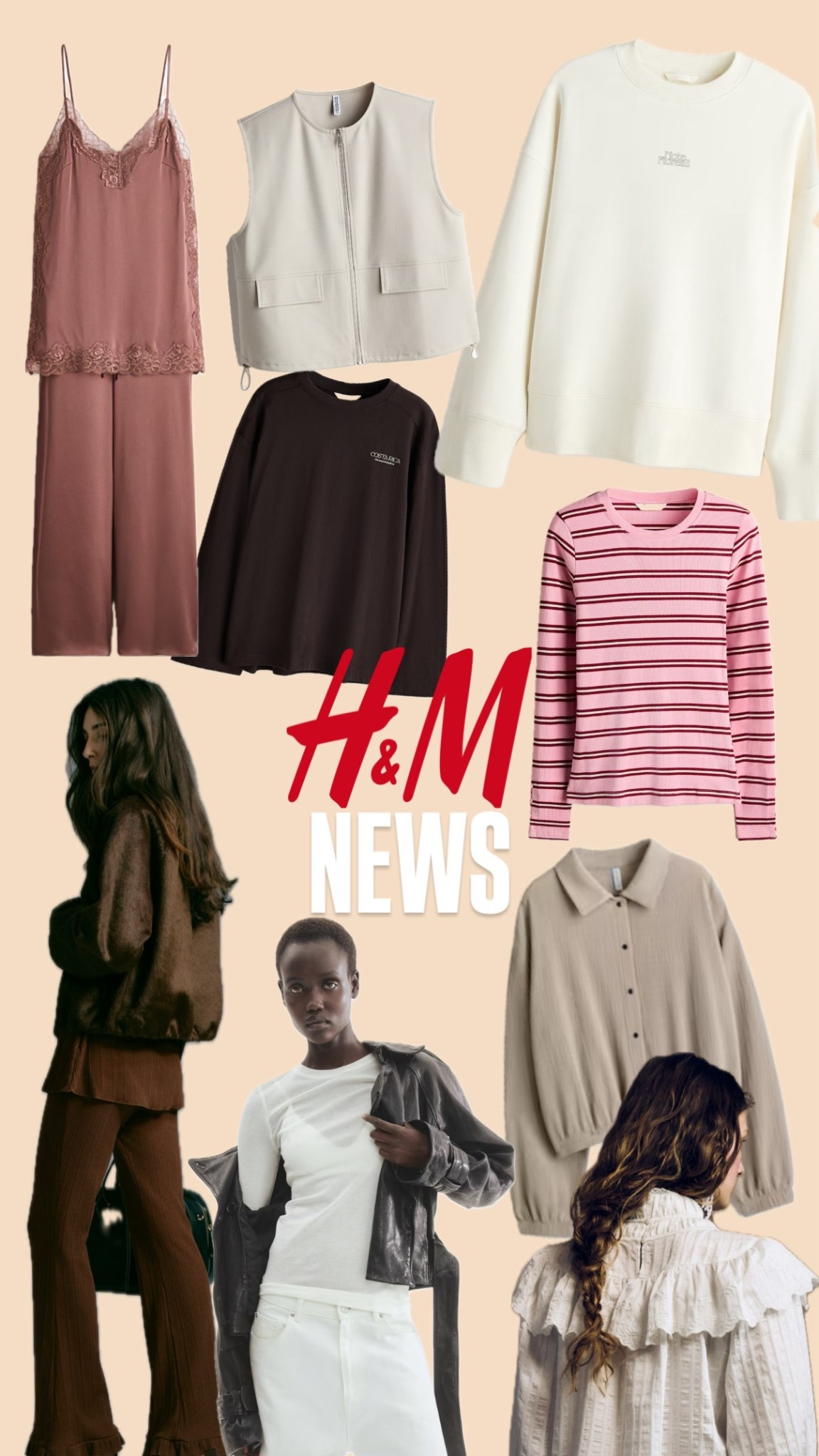 H&M NEWS #hm #h&m #longsleeves #shirts #basics #streifen #satin #set #musselin 

#LTKdeutschland #LTKstyletip #LTKFashionMonth