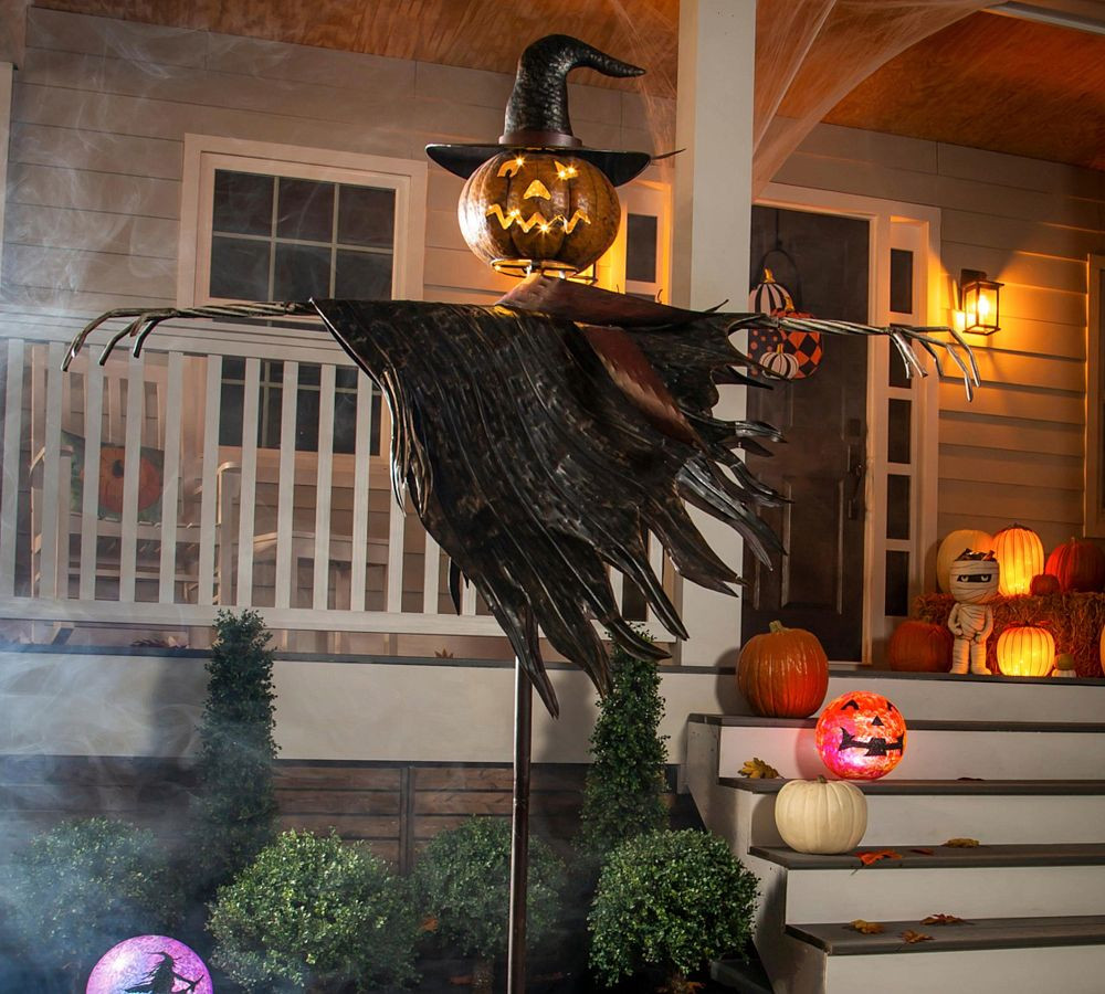 Jack-O-Lantern Garden Stake | Pottery Barn (US)