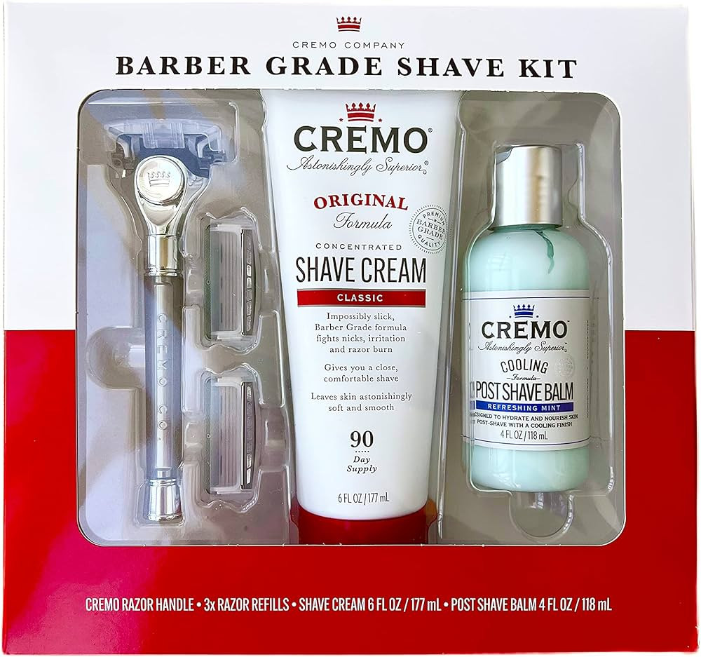 Cremo Barber Grade Shave Kit White | Amazon (US)