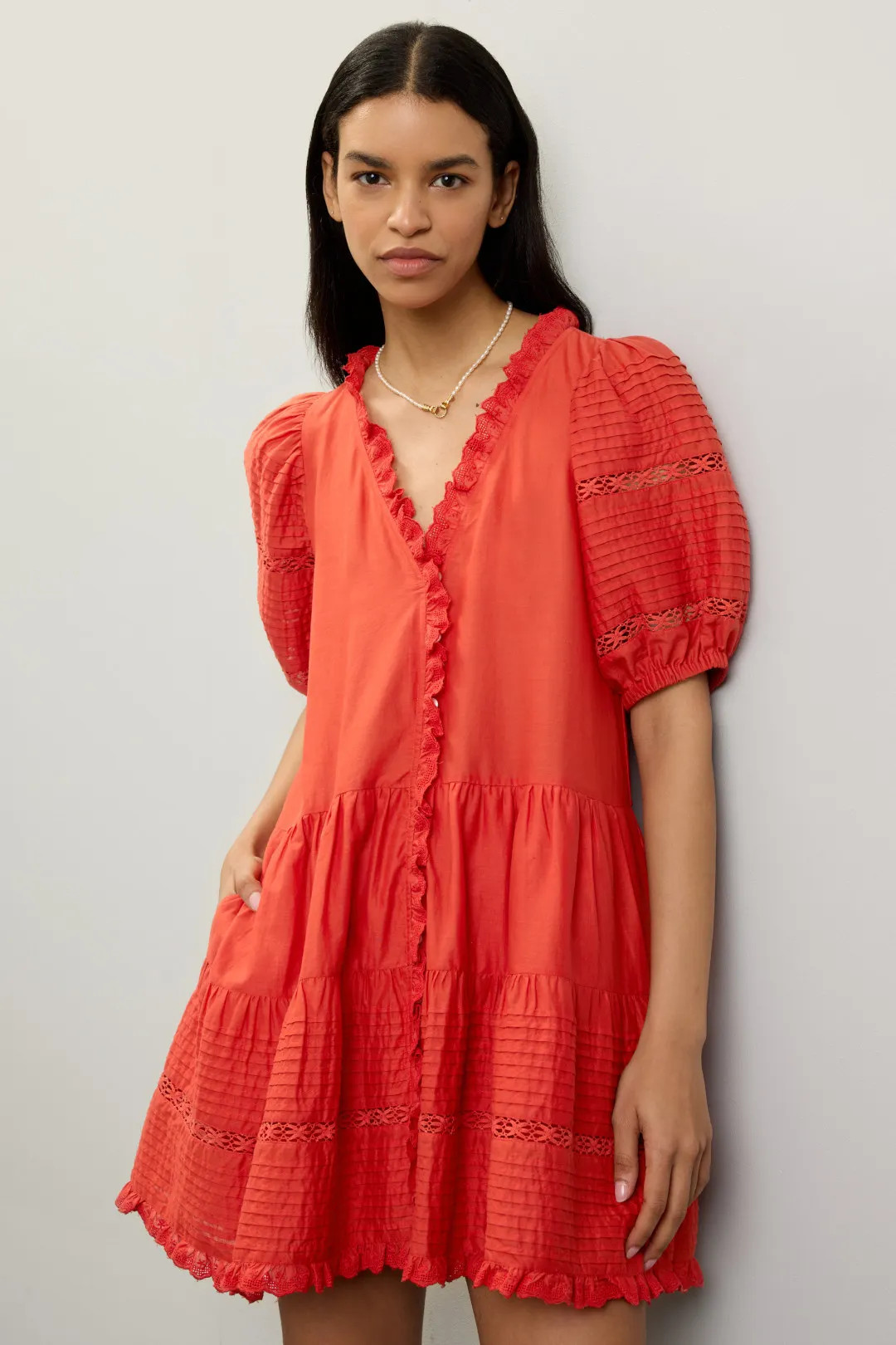 Antonina Puff Sleeve Dress | Rent the Runway