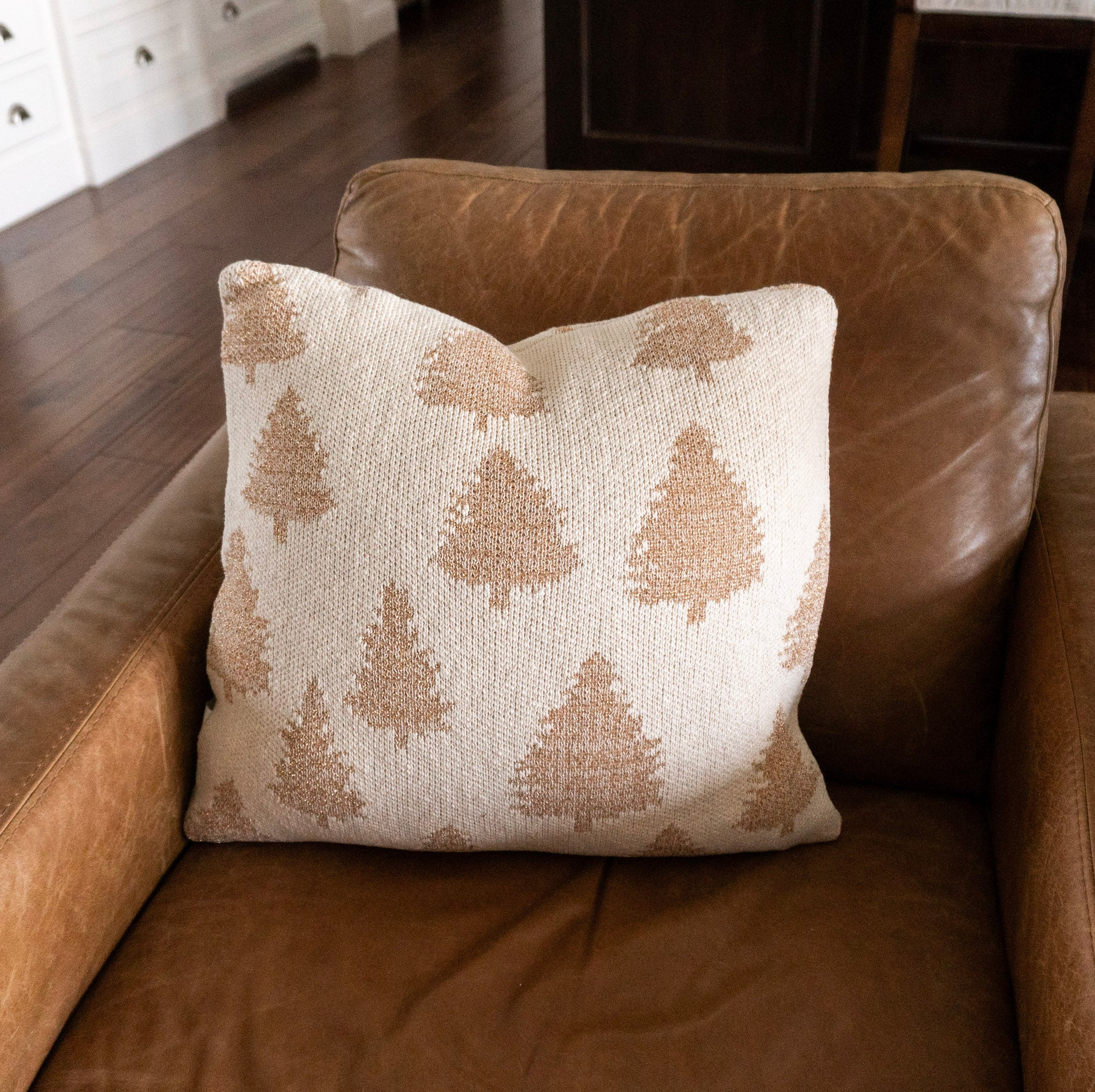 20" Knit Pillow | Eco Chic Home