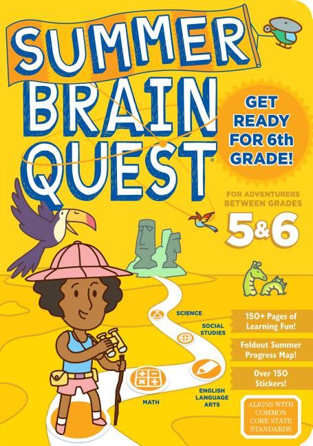 Summer Brain Quest: Between Grades 5 & 6 - Paperback | Walmart (US)