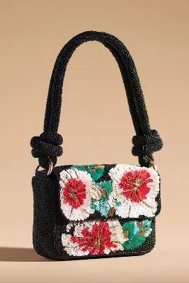 Embellished Beaded Knot Shoulder Bag | Anthropologie (US)