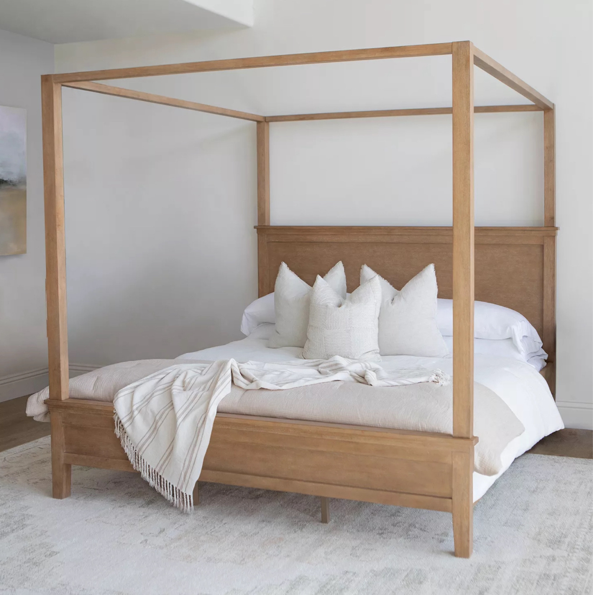 Pottery Barn canopy bed dupe!! So beautiful!

#LTKSummerSales #LTKStyleTip #LTKHome