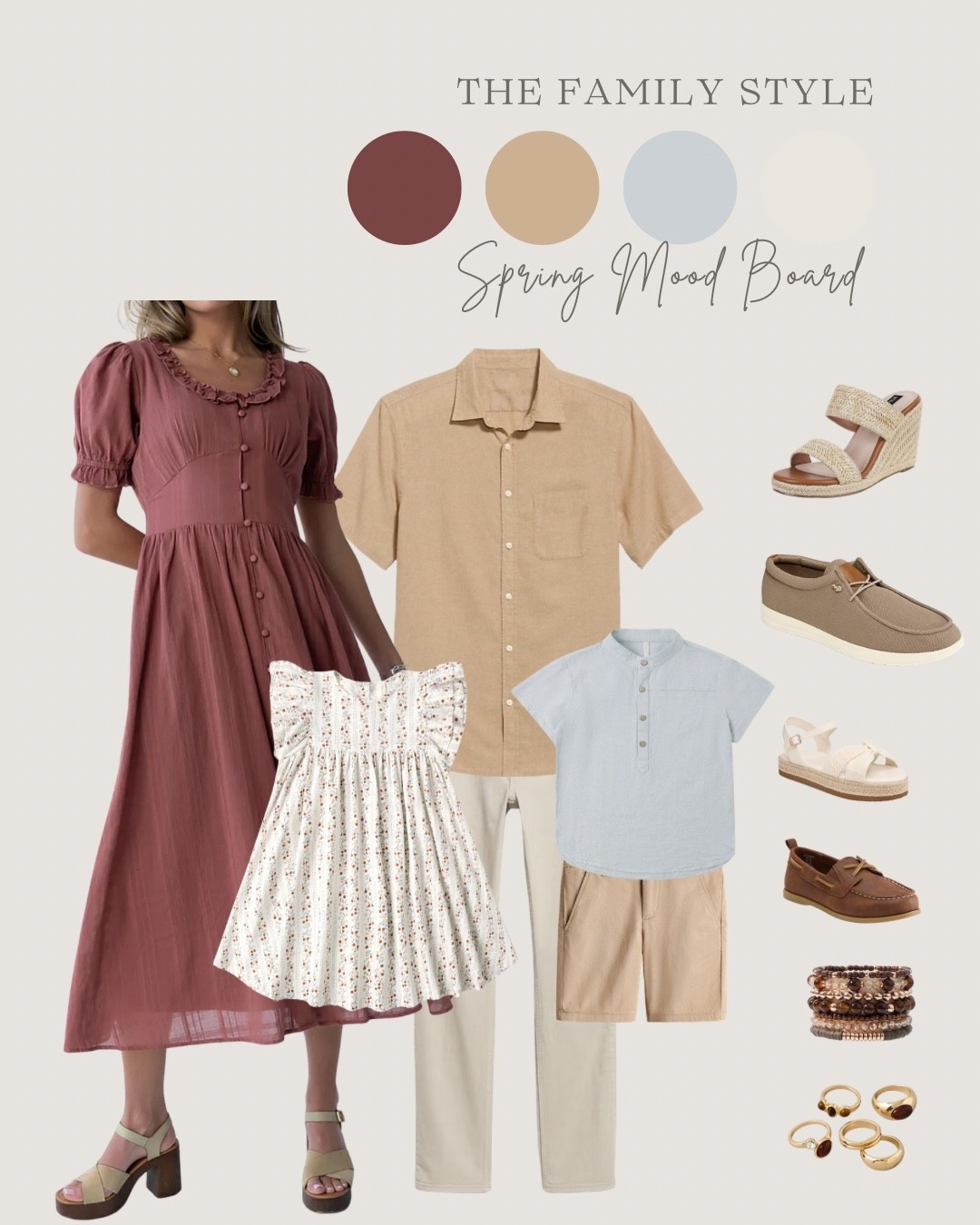 Spring family photo sesh look 🩷

#LTKMens #LTKKids