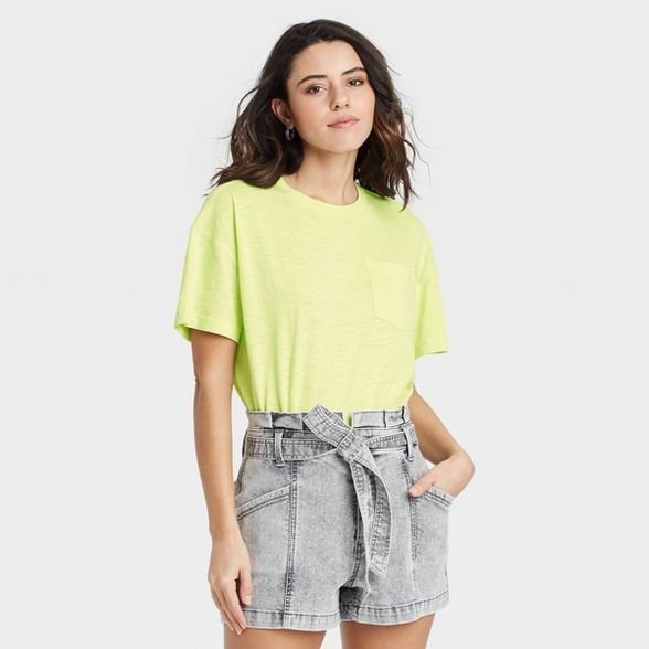 Women's Short Sleeve Boxy T-Shirt - Universal Thread™ | Target