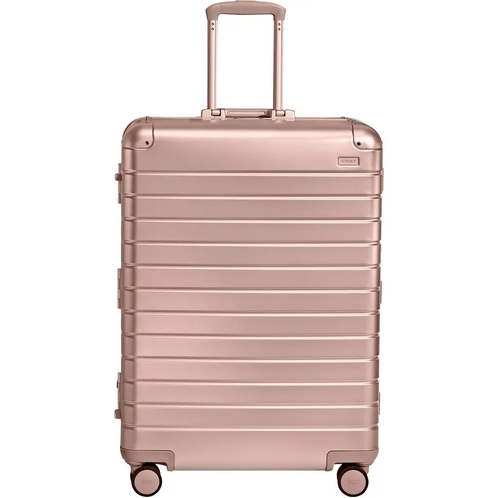 Away The Large Suitcase: Aluminum Edition in Rose Gold at Nordstrom | Nordstrom