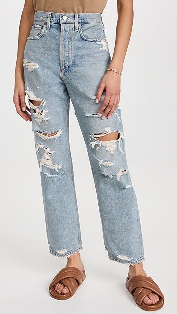 90's High Rise Loose Fit Jeans | Shopbop