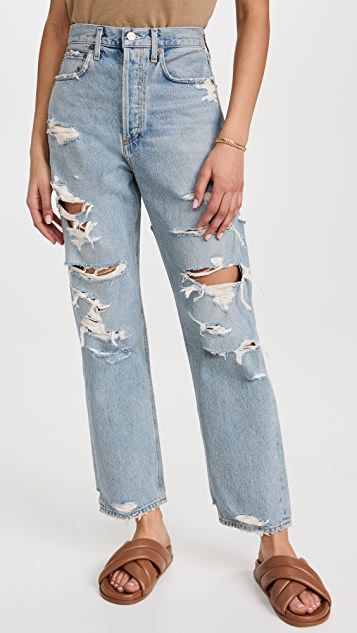 90's High Rise Loose Fit Jeans | Shopbop