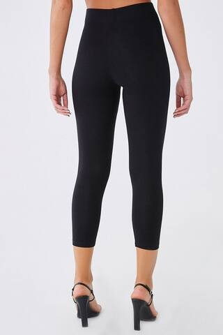 Basic High-Rise Capri Leggings | Forever 21 (US)