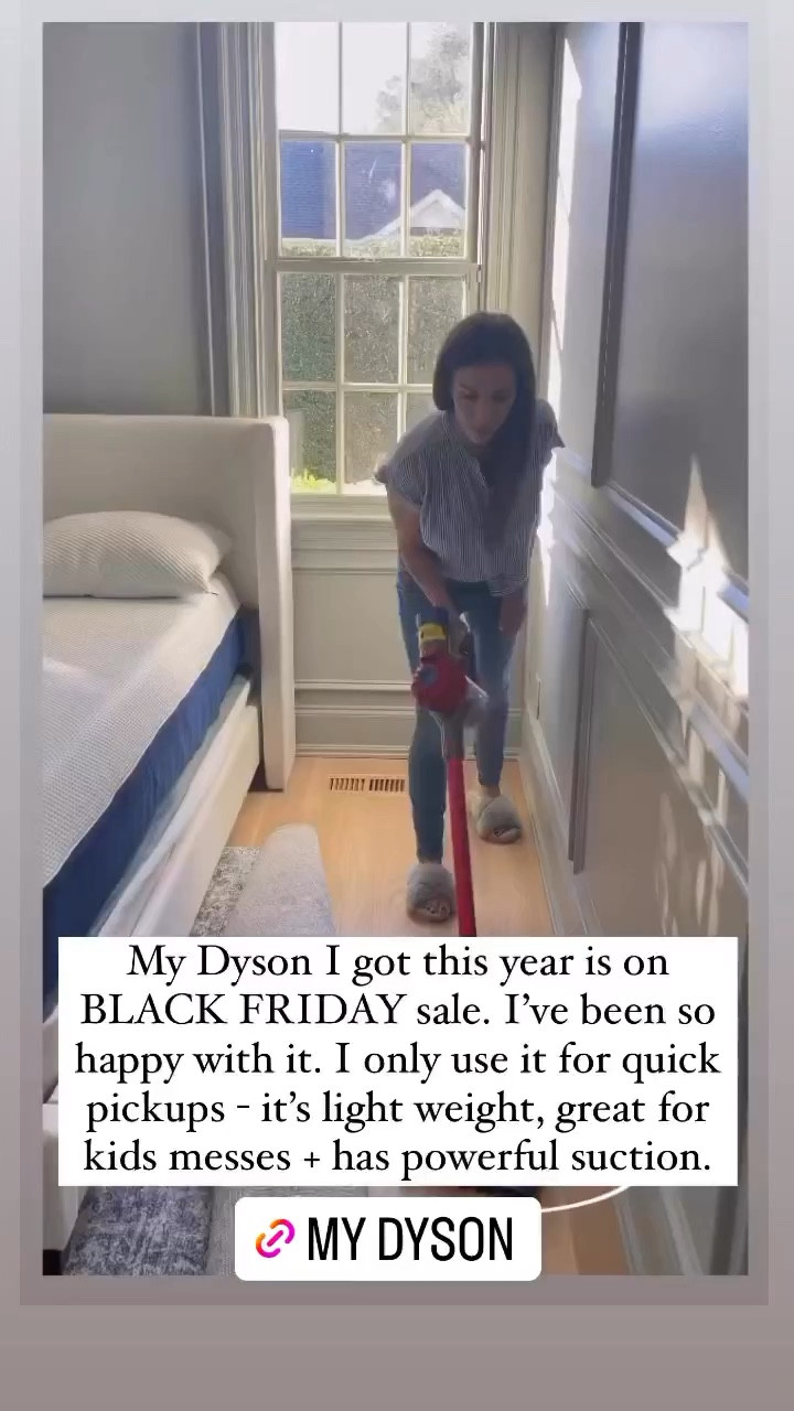 Dyson is half price! Easy to figure out, so enough for all the kids to use, great suction. 

#LTKsalealert #LTKCyberWeek #LTKHoliday