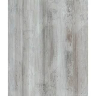 DuraDecor Iced Barnwood 6 in. x 36 in. Peel and Stick Wall and Floor Luxury Vinyl Planks (21 sq. ... | The Home Depot