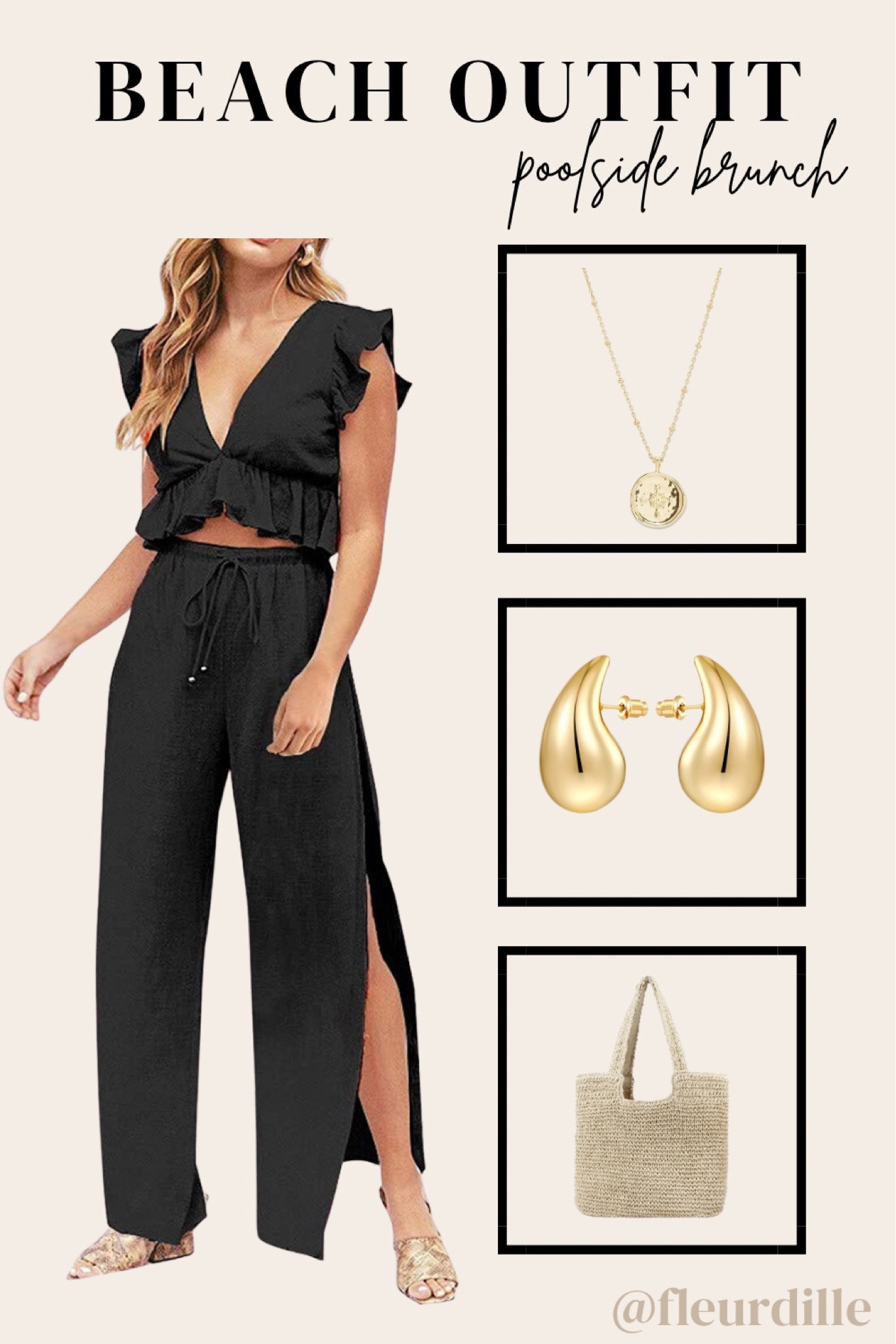 The perfect beach set! Fits TTS. 

#LTKunder50 #LTKstyletip #LTKSeasonal