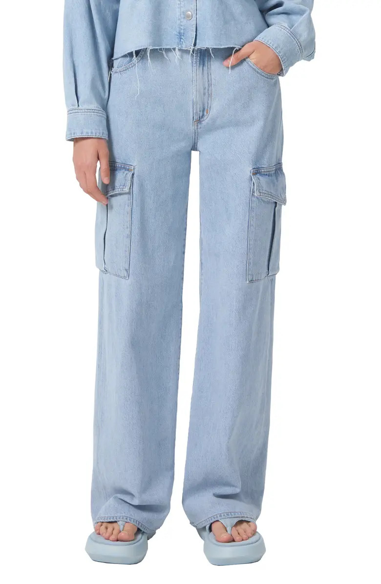 Minka Wide Leg Cargo Jeans | Nordstrom