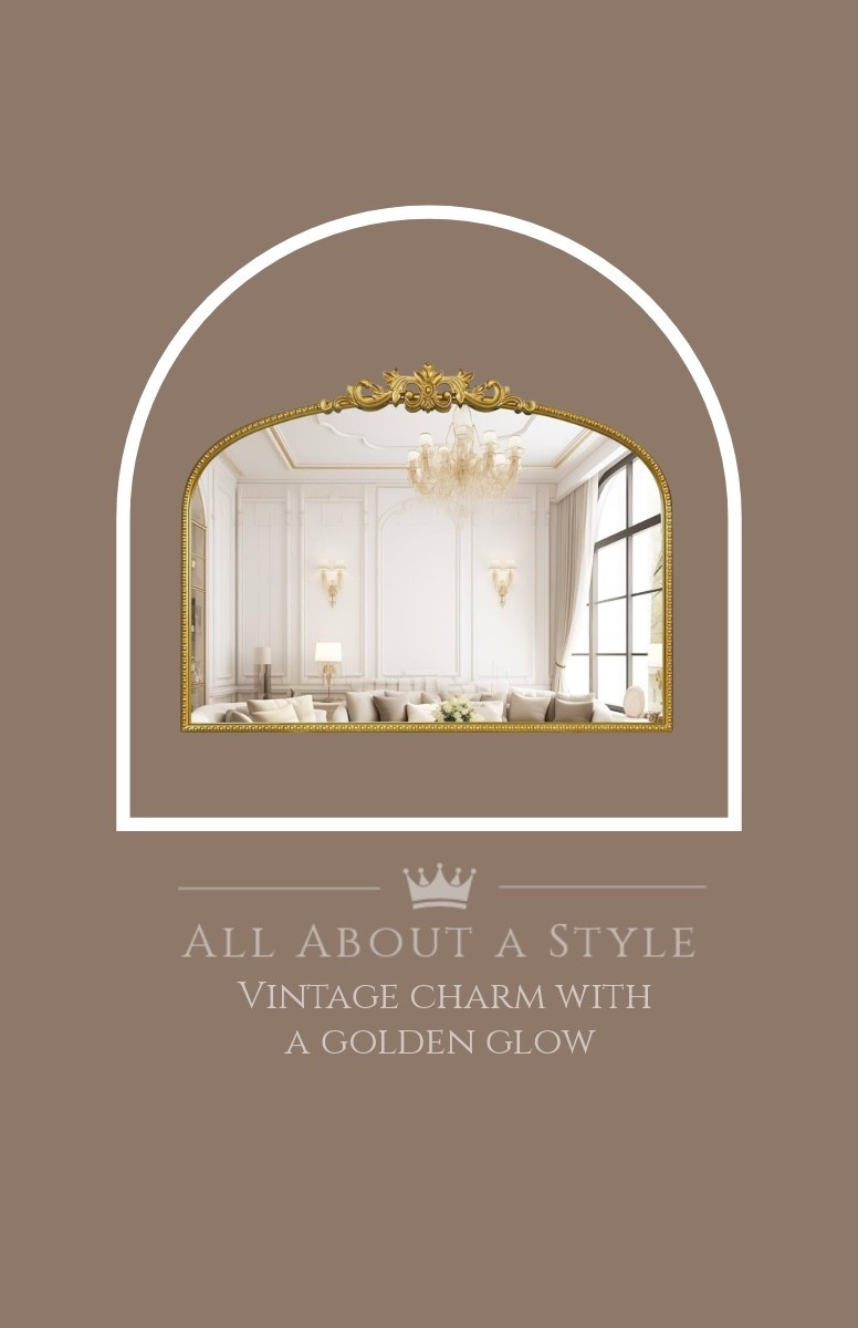 Vintage charm with a golden glow
* This ornate arched mirror instantly elevates any space-whether it's your vanity, entryway, or living room. The perfect statement piece to bring timeless elegance home.#VintageDecor #HomeStyling #GoldMirror #AntiqueStyle #Homelnspo #LTKFinds #ElegantHome

#LTKHome