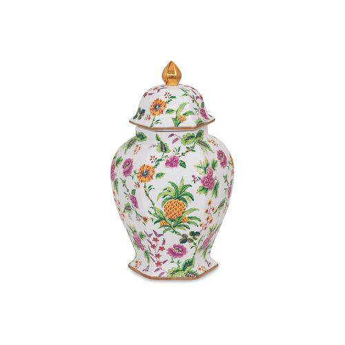 Portsmouth Pineapple Jar, Pink/Multi | One Kings Lane