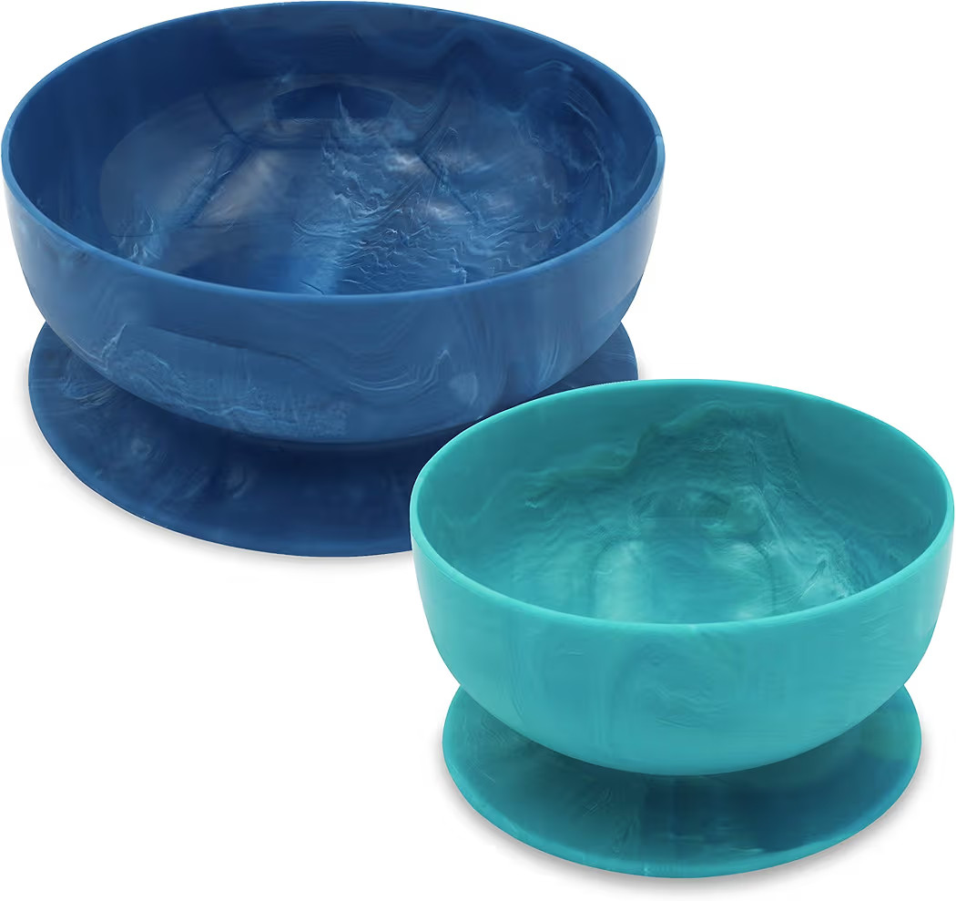 ChooMee Silicone Suction Bowls | Extra Strong Suction with Firm Bowl | Ideal for Infant and Toddl... | Amazon (US)