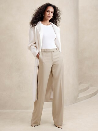 Lido Wide-Leg Italian Wool Pant | Banana Republic (CA)