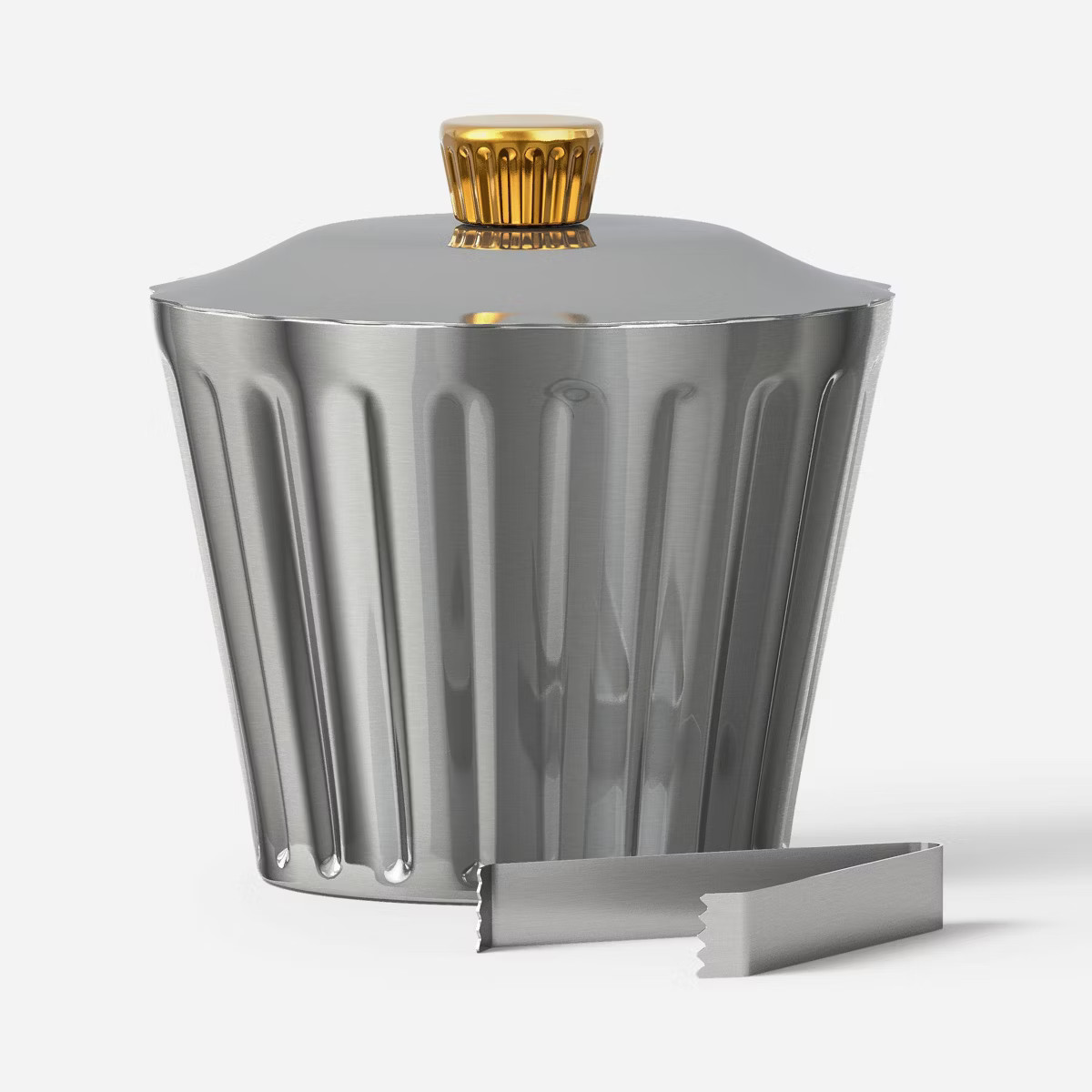 Stainless Steel Ice Bucket with Lid and Tong - Threshold™ | Target