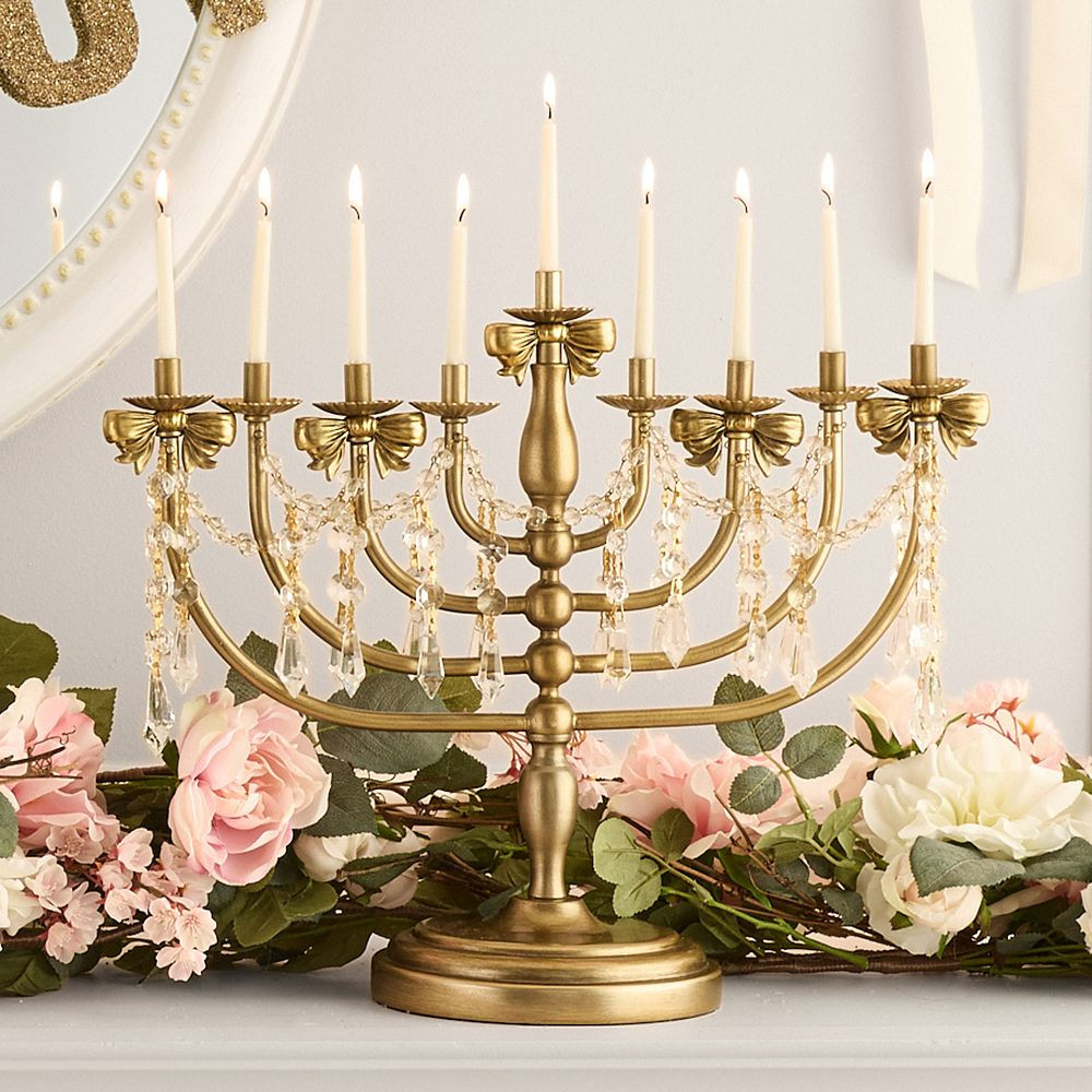 LoveShackFancy Menorah | Pottery Barn Teen