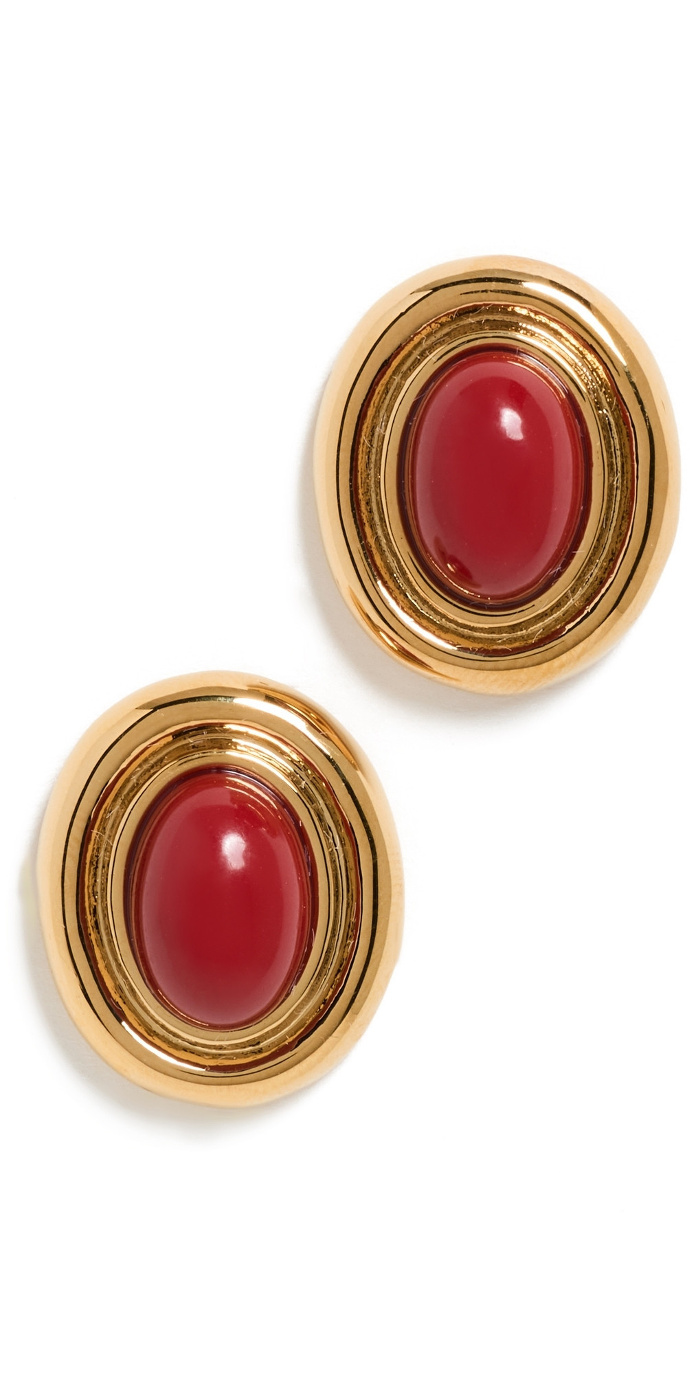 Heaven Mayhem Prize Earrings Burgundy One Size | Shopbop