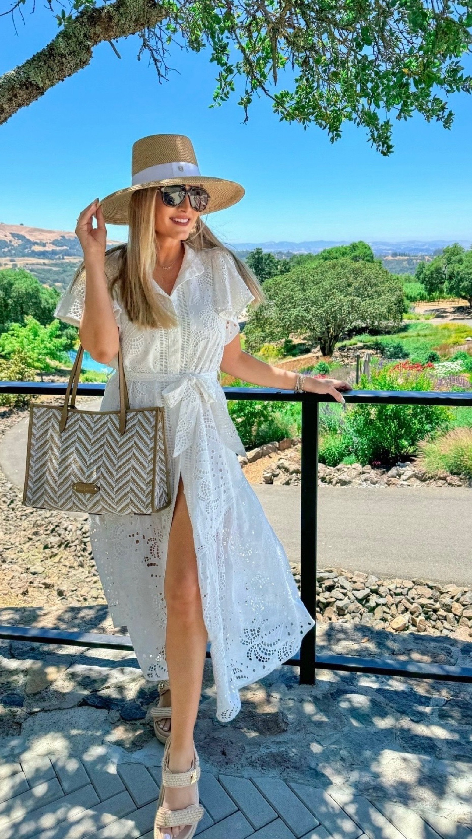 The cutest white summer dress, wearing a size small

#LTKStyleTip #LTKOver40 #LTKxNSale