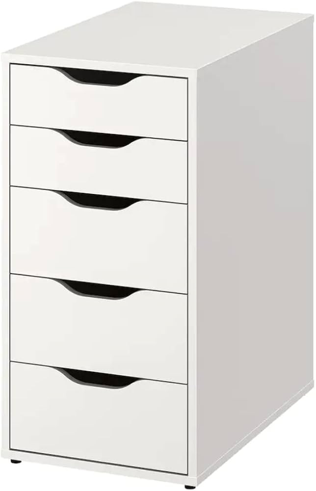 Ikea Drawer Unit, 14 1/8" x 27 1/2", White, Alex 101.928.24 | Amazon (US)