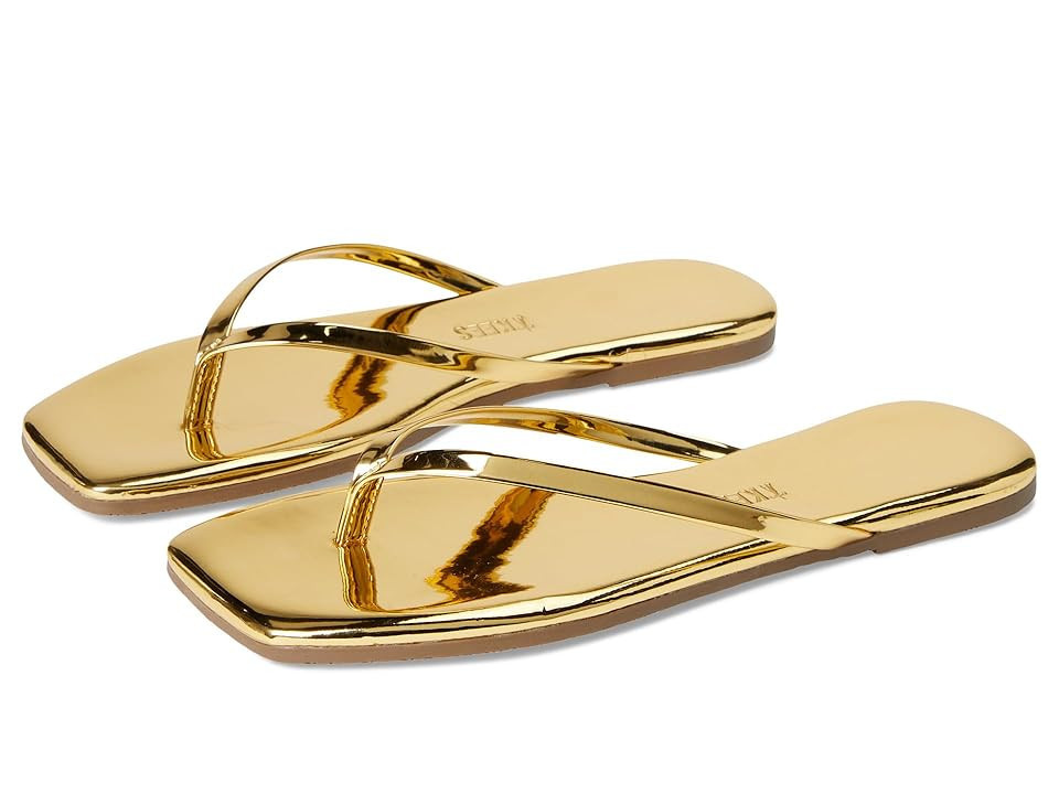 TKEES Square Toe Lily Mirror Women's Shoes Gold: 6 B - Medium | Zappos.com