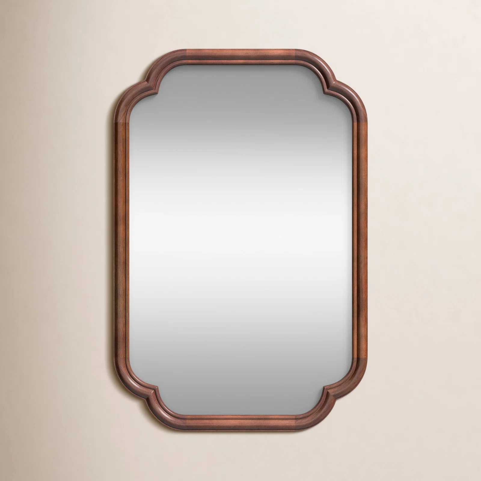 Add an elegant look to any room with this versatile wall mirror. Its rectangular design is placed... | Joss & Main