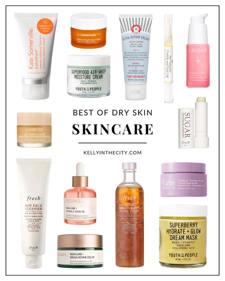 My skin has changed a lot over the last couple of years. Whereas it was once oily or “combination,” it’s now dry. Taking care of your skin in the colder months is especially important, so today, I’m sharing the best of dry skin skincare. Some are products I’m a diehard fan of, and others have cult followings.

#LTKbeauty #LTKunder100 #LTKunder50