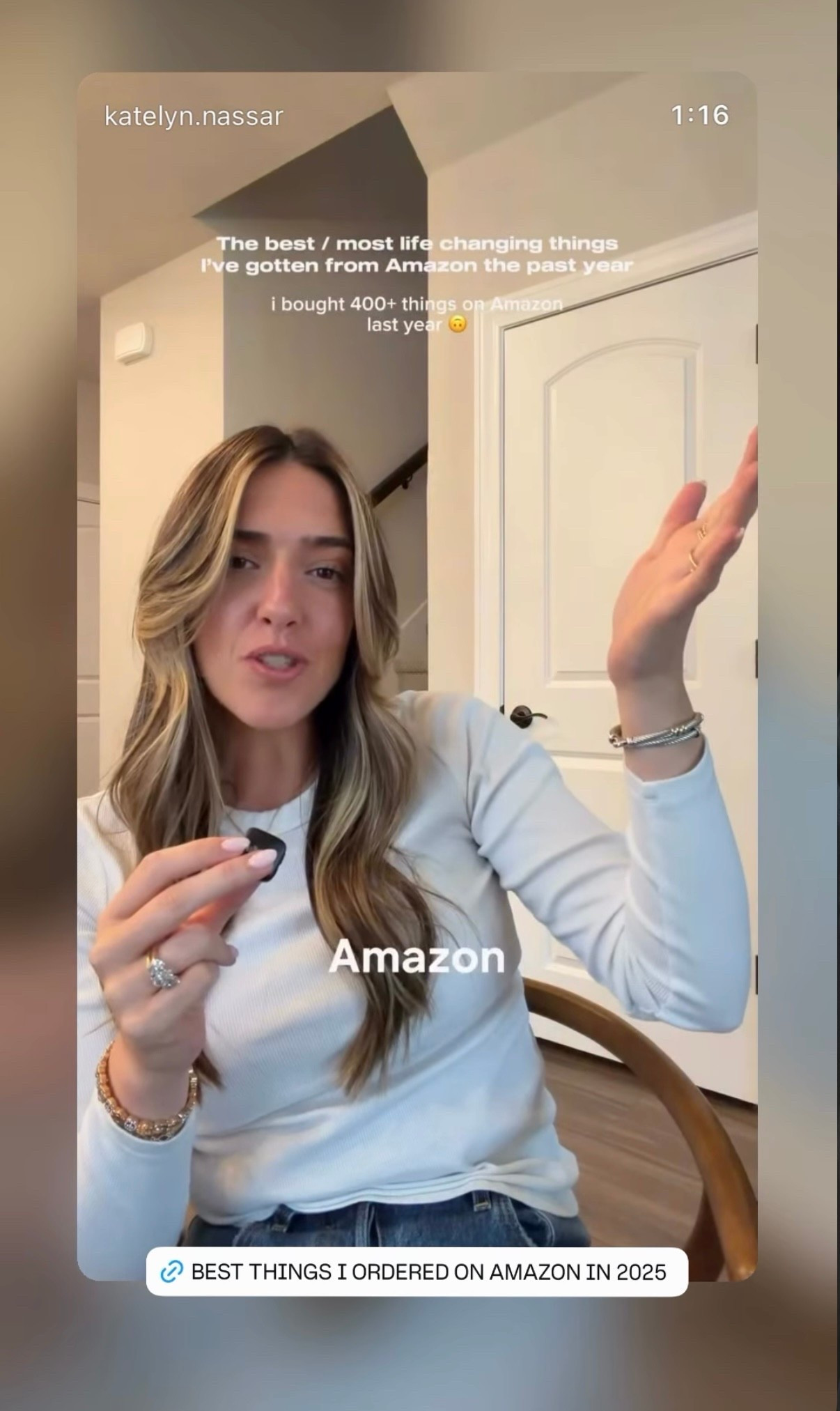 All of my favorite Amazon finds from 2025 that I use on a regular basis!

#amazon #amazonfinds #homedecor #skincare #clothes #fashion 

#LTKdayinmylife #LTKmomlife #LTKBaby