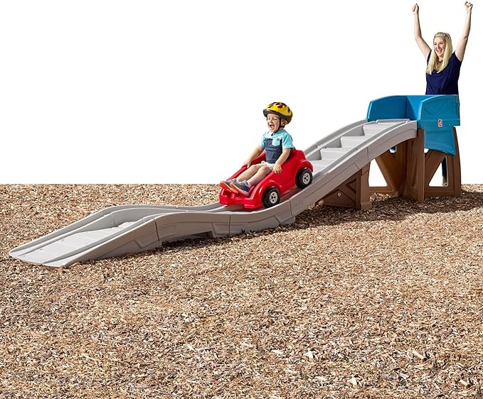 Step2 Extreme Thrill Coaster - Dashing Red - Kids Roller Coaster - Roller Coaster Ride On for Tod... | Amazon (US)